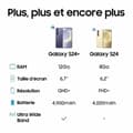 Miniatyrbild 4 av 6: SAMSUNG Galaxy S24 Plus Smartphone 256 Go Indigo - Återfurbished - Bra skick- REFURBISHED