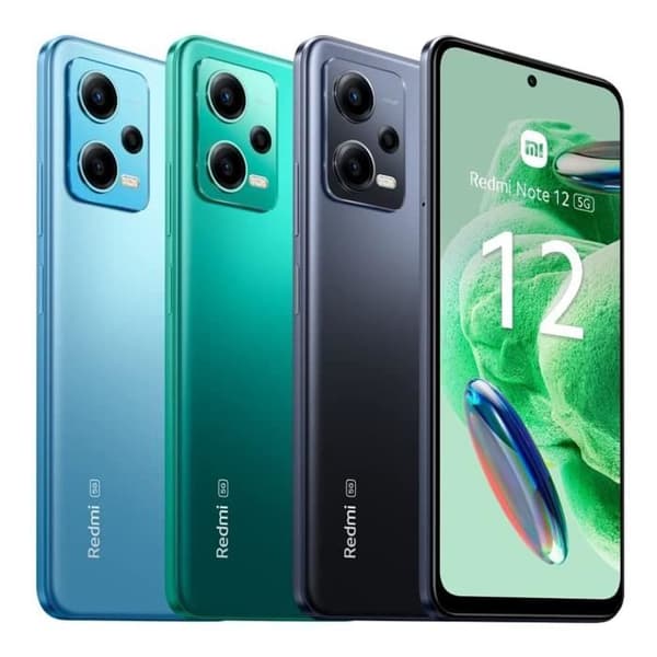 XIAOMI Redmi Note 12 5G Smartphone 8GB 256GB Grey Snapdragon 4 Gen 1 6,67" AMOLED DotDisplay-skärm 48MP Kamera 5000mAh 33W batteri