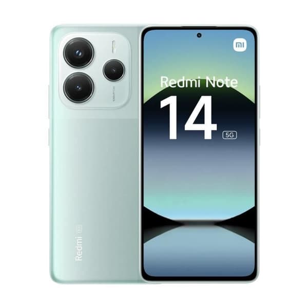 Xiaomi Redmi Note 14 5G 6 GB/128 GB Grön Korall (Coral Green) Dubbel SIM