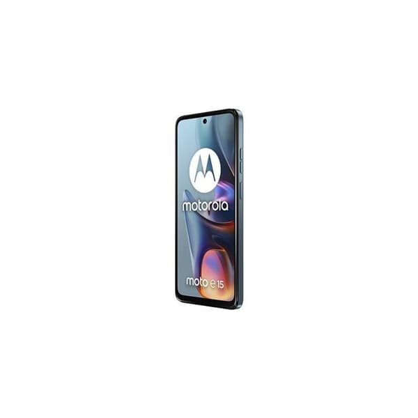 Motorola Moto E15 4G-smartphone dubbelsim RAM 2 Go Internminne 64 Go microSD-kortplats LCD-skärm 6.67" 1604 x 720 pixlar