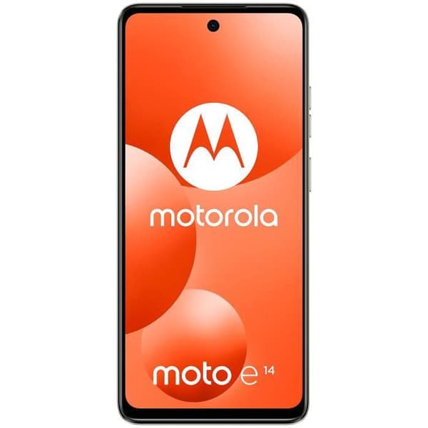 Motorola Moto E14 Anisgrön - 4G-LTE Dual SIM IP52 Smartphone - Unisoc T606 Octo-Core 1,6 Ghz - 2 GB RAM - 90 Hz 6,6' pekskärm Grön