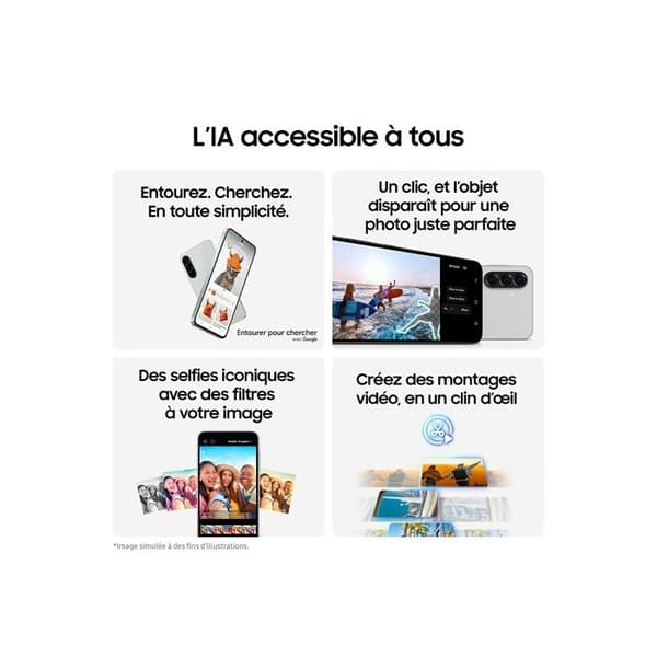 SAMSUNG Galaxy A56 5G Smartphone 256 Go Rosa