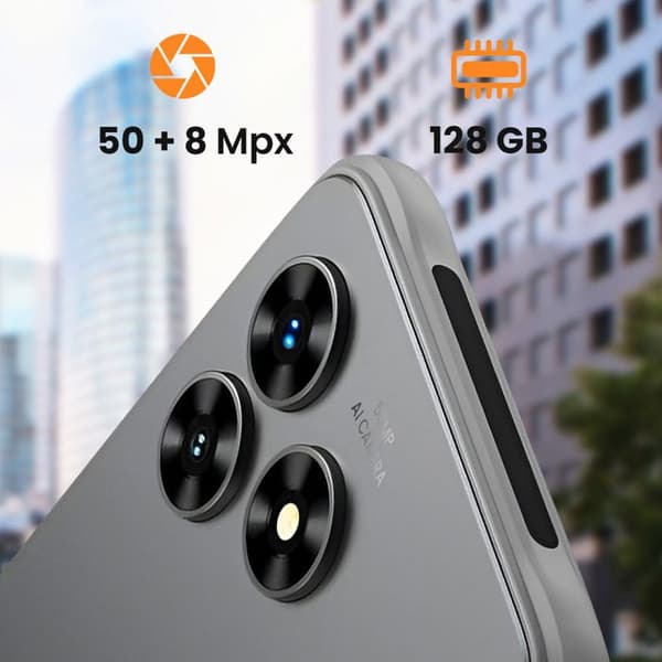 Vattentålig Elegant Telefon IP69 6000mAh Batteri Blade Va 5G Hammer Svart