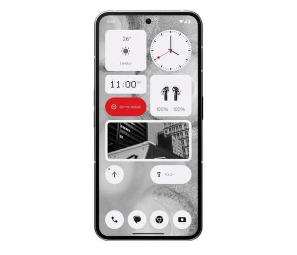 NOTHING Phone (2) 12GB RAM 256GB opslag Wit A10400028