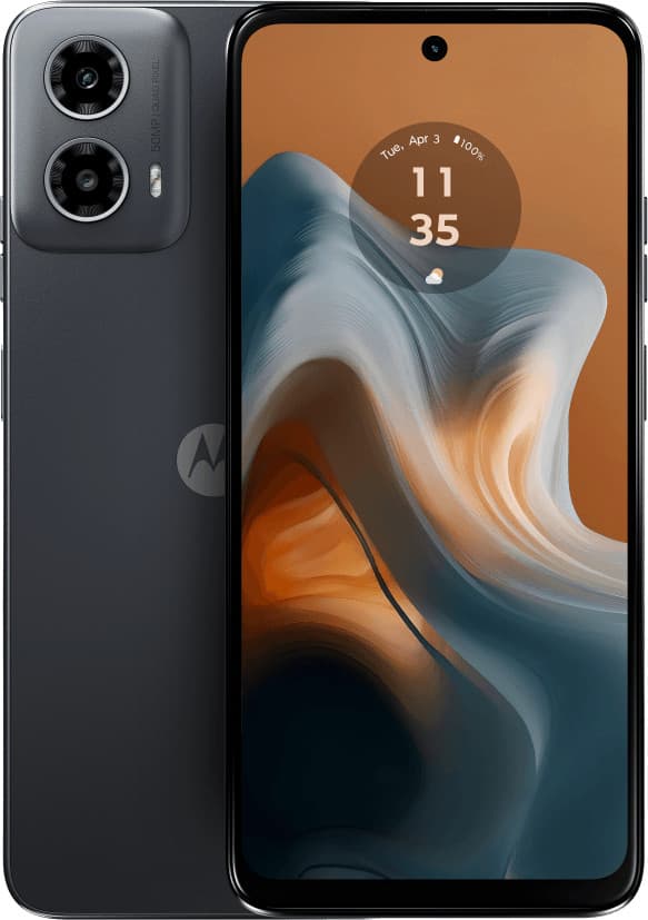 MOTOROLA Moto G34 128GB Zwart PB0J0022SE Svart, Kol