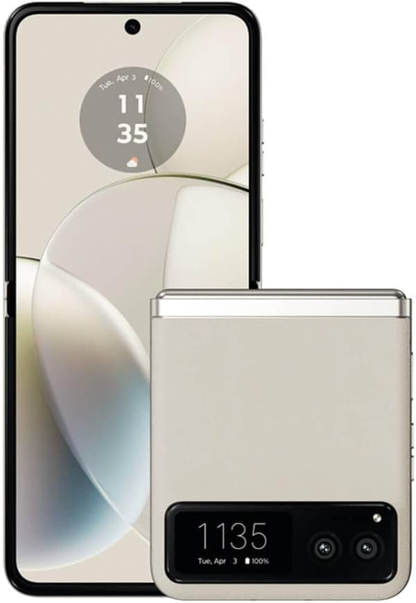 MOTOROLA Razr 40 Crème 256GB PAYA0032SE Cremefarvet