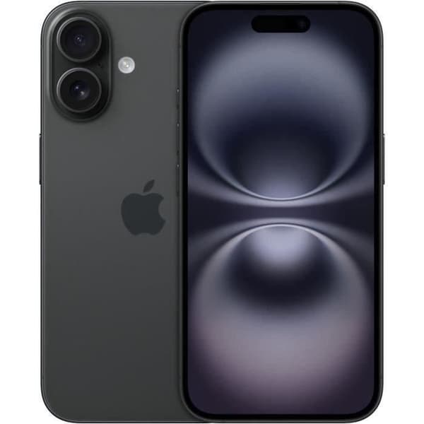 APPLE iPhone 16 128GB Svart (2024) - Renoverad - Bra skick- REFURBISHED
