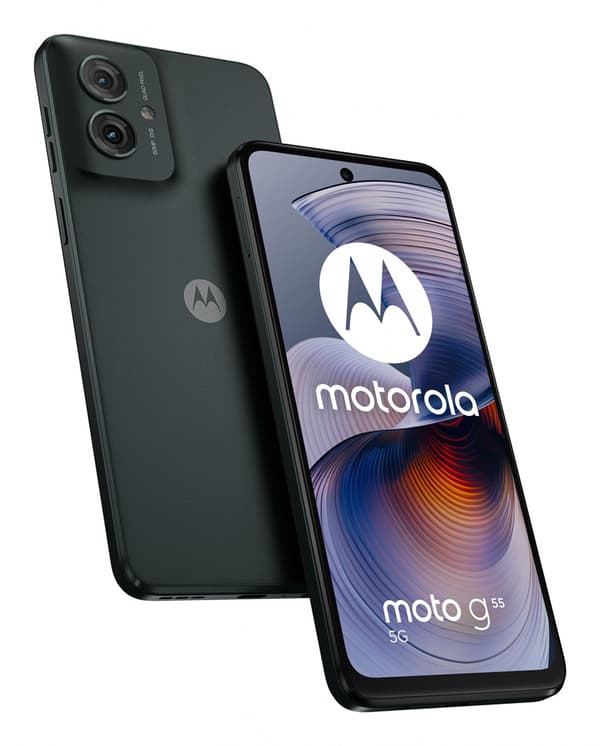 Motorola Moto G55 5G DS 8/256GB Forest Grey Grå