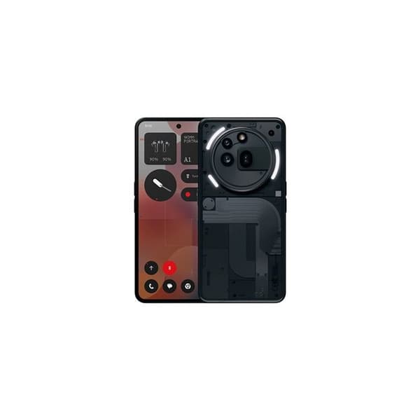 Smartphone - Inget - Telefon (3a) Pro - 256 Go - Kamera 32 MP - Snabbladdning 50 W - AMOLED-skärm 6,77" Svart