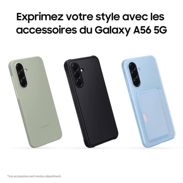 Smartphone Samsung Galaxy A56 6,7" 5G Nano SIM 256 Go Grafit