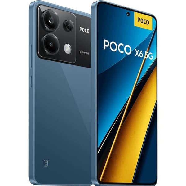 POCO X6 5G Blå 8 GB + 256 GB