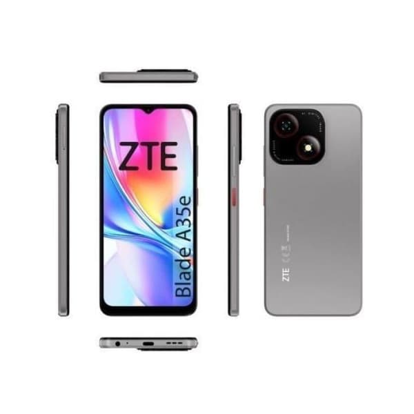 Smartphone - ZTE - Blade A35E - 32GB - 2GB RAM - Grå - 3 års garanti