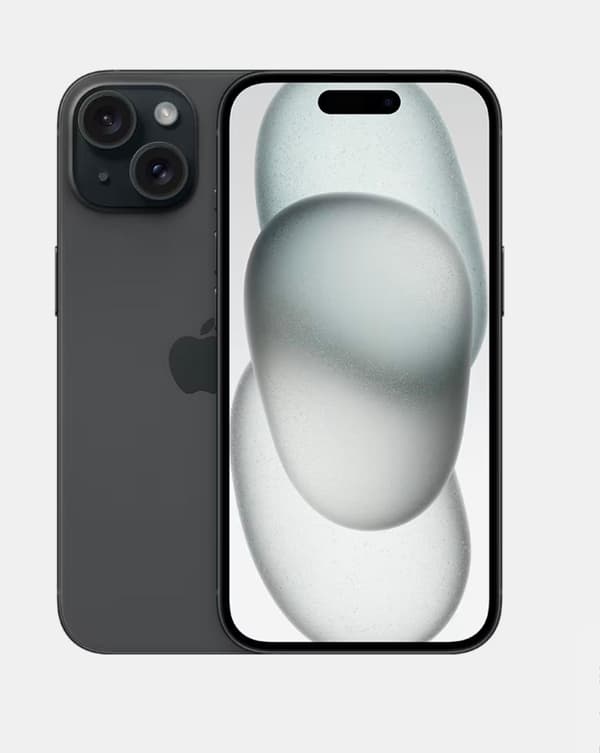 APPLE iPhone 15 128GB Svart (2024) - Använd -Batterihälsa 88% - men ser ut som ny