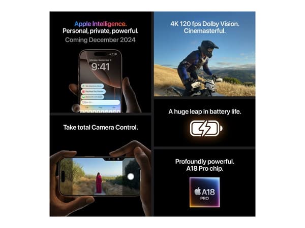 Apple iPhone 16 Pro Max 512GB – Ørken Titanium