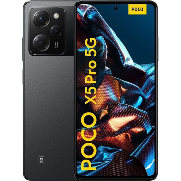 POCO X5 5G Svart 8GB RAM 256GB ROM