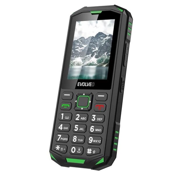 EVOLVEO StrongPhone X5 svart-grön