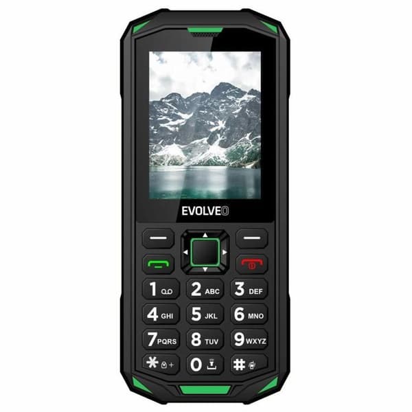 EVOLVEO StrongPhone X5 svart-grön