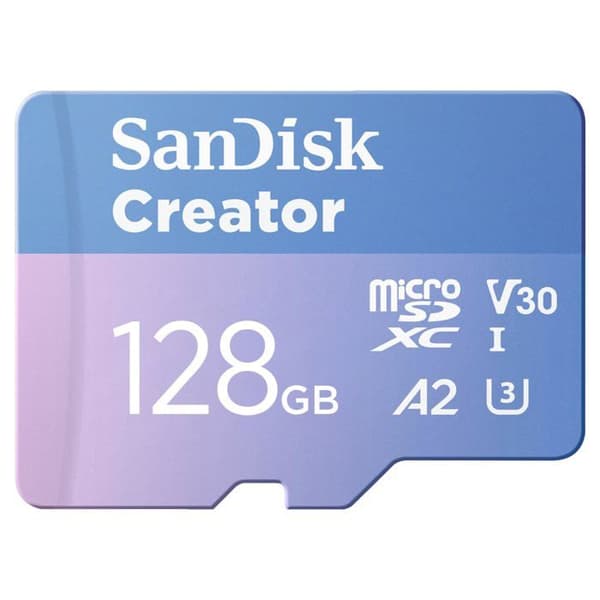 sandisk micro sd-kort 128go c