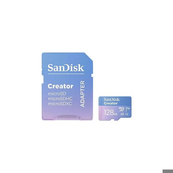 sandisk micro sd-kort 128go c