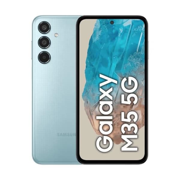 Samsung Galaxy M35 5G 6 GB/128 GB Blå (Ljusblå) Dubbel SIM SM-M356B