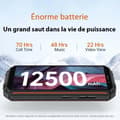 Miniatyrbild 2 av 4: OUKITEL WP18 Smartphone 12500mAh batteri 4GB 32GB 5,9 tums skärm HD+ 13MP kamera Dual SIM 4G Telefon - Orange