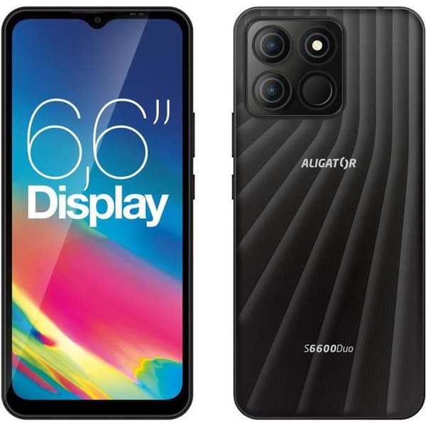 ALIGATOR S6600 Duo 4GB/64GB svart