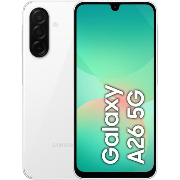 Samsung Galaxy A26 5G 6 GB/128 GB Vit (White) Dubbel SIM A266 Vit