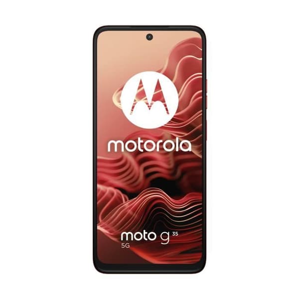 Motorola Moto G35 5G 4 GB/256 GB Röd (Guava Red) Dubbel SIM