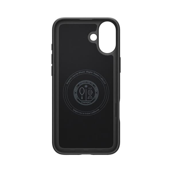 Coque för iPhone 16 Plus (Svart) Spigen Thin Fit Mag MagSafe