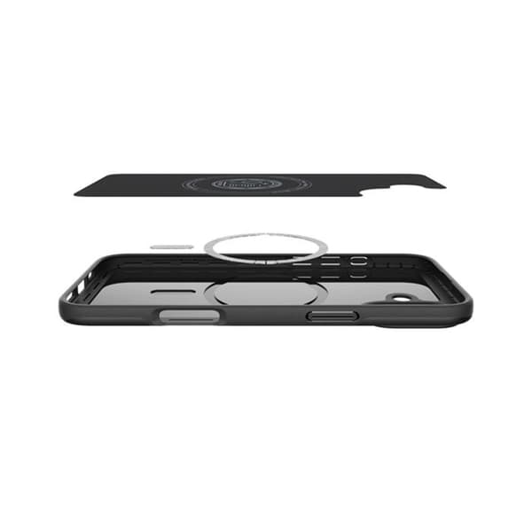 Coque för iPhone 16 Plus (Svart) Spigen Thin Fit Mag MagSafe