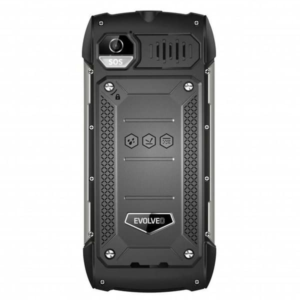EVOLVEO StrongPhone H1 svart-silver