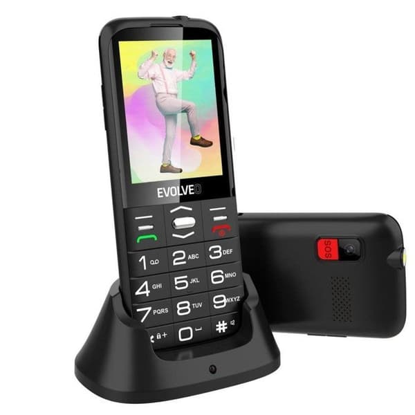 EVOLVEO EasyPhone XO svart