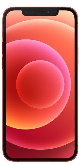 Renovera. telefon iphone 12/64gb röd en klass röd, röd av adapt global
