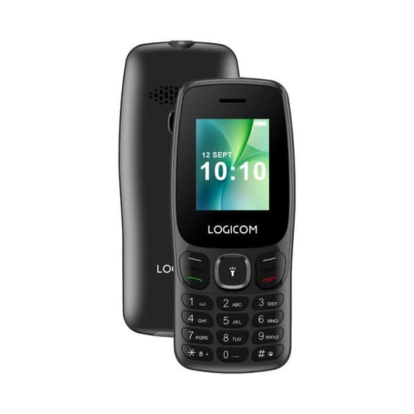 Basic mobiltelefon Logicom Posh 405 1,77 Dubbel SIM 48 Mo Svart