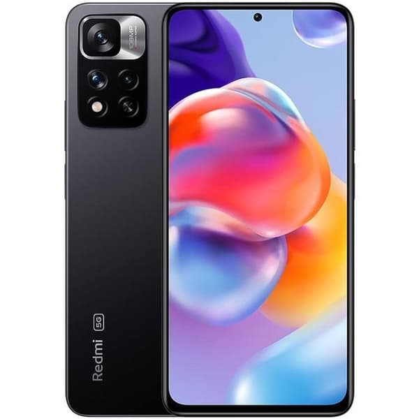 XIAOMI REDMI NOTE 11 PRO PLUS 5G Telefon 8+256GB Grå 108MP trippelkamera 6,67" FHD+ AMOLED-skärm MTK Dimensity 920 NFC