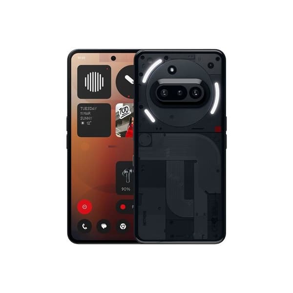Smartphone Nothing Phone (3a) 5G 8GB 128GB Svart Dual SIM Snapdragon™ 7s Gen 3