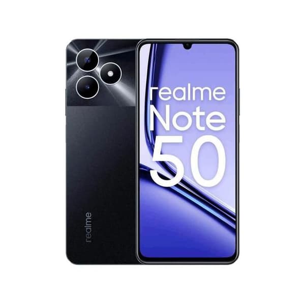 Realme Note 50 3GB-64GB Svart (Midnight Black) Dual SIM