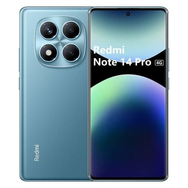 Xiaomi Redmi Note 14 Pro 4G 8GB RAM 256GB ROM - Blå