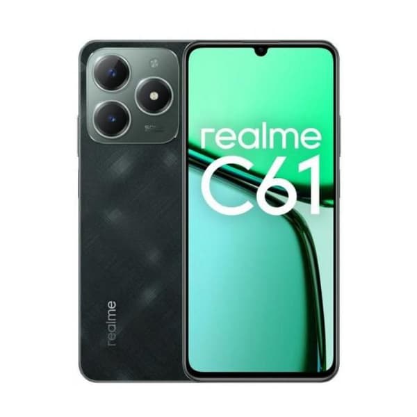Realme C61 6+128 Go DS 4G mörkgrön OEM