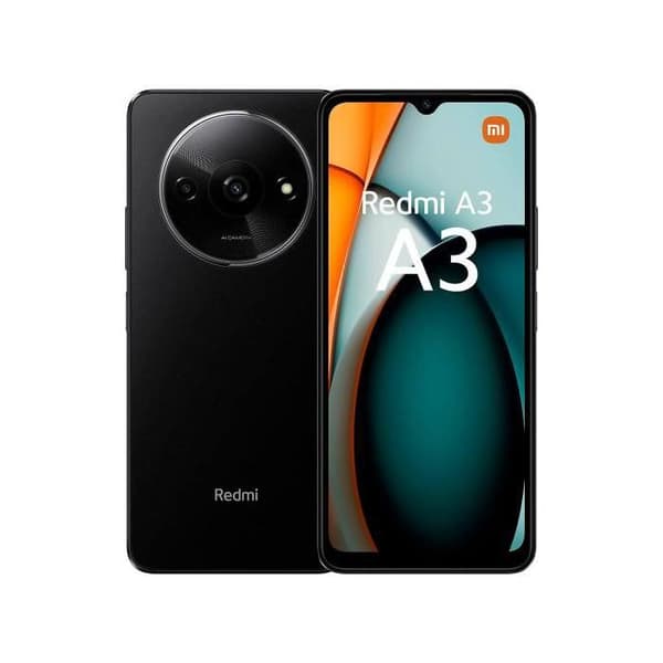 Xiaomi Redmi A3 3GB-64GB Svart (Midnight Black) Dual SIM