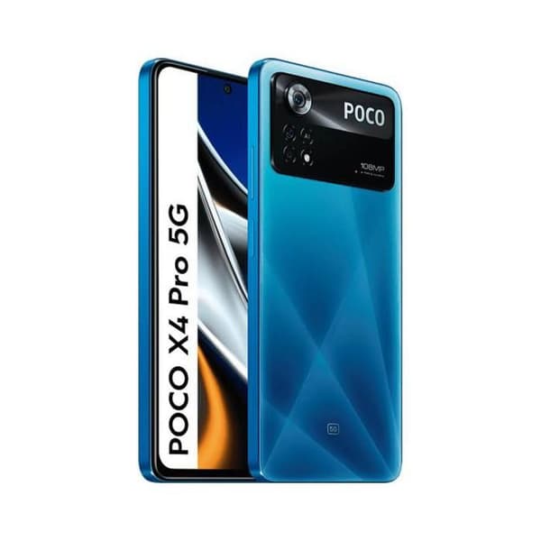Xiaomi Poco X4 Pro 5G 8GB-256GB Neonblå (Laserblå) Dual SIM