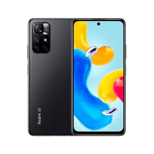 Xiaomi Redmi Note 11S 5G 4 GB-128 GB Svart (Midnatt svart) Dubbel SIM
