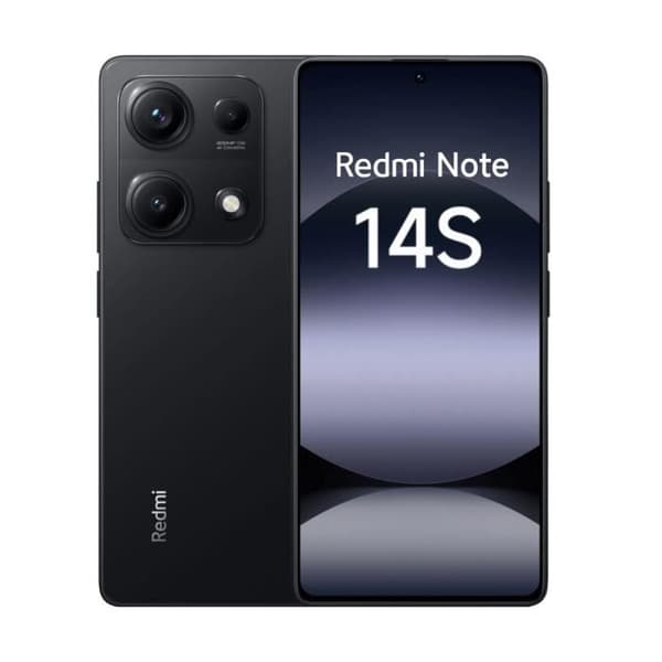 Xiaomi Redmi Note 14S 4G 8 Go/256 Go Svart midnatt (Midnight Black) Dubbel SIM