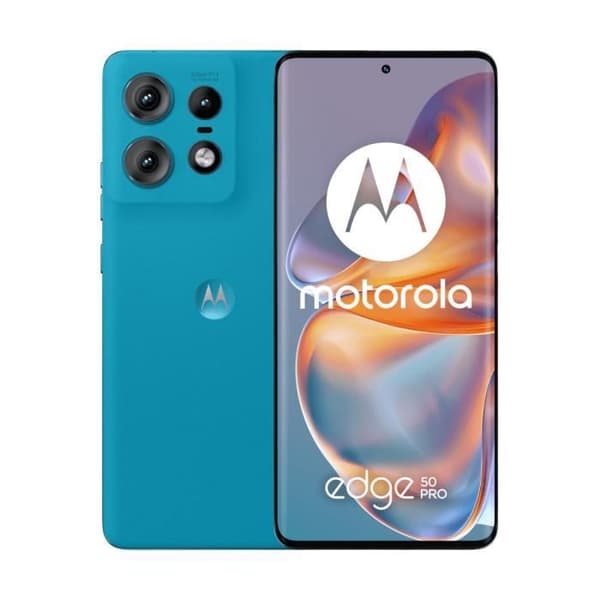 Motorola Edge 50 Pro 5G 12 GB/512 GB Blå (Caneel Bay) Dubbel SIM