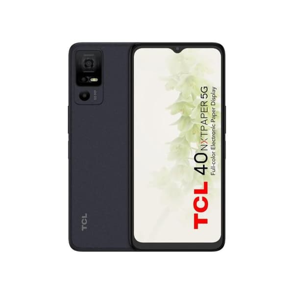 TCL 40 NXTPAPER 5G 6GB-256GB Svart (Starlight Black) Dual SIM