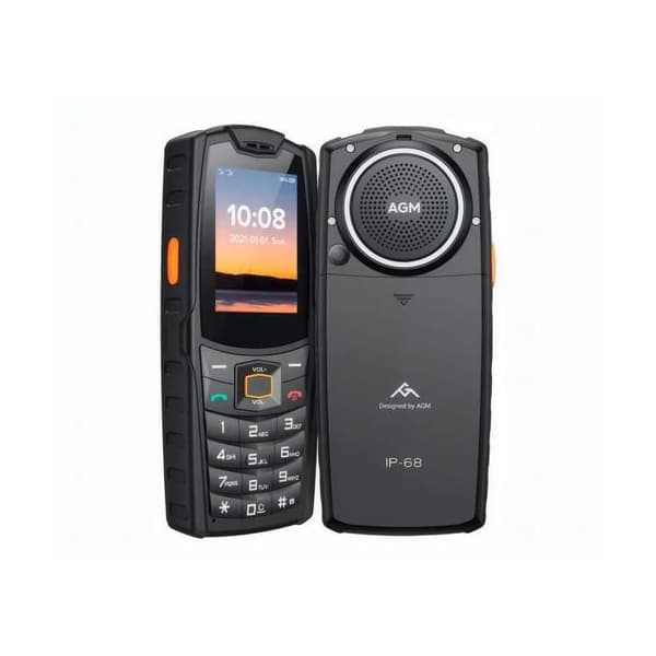 Agm M6 4g Svart - Rugeriserad - Mobil 2.4"