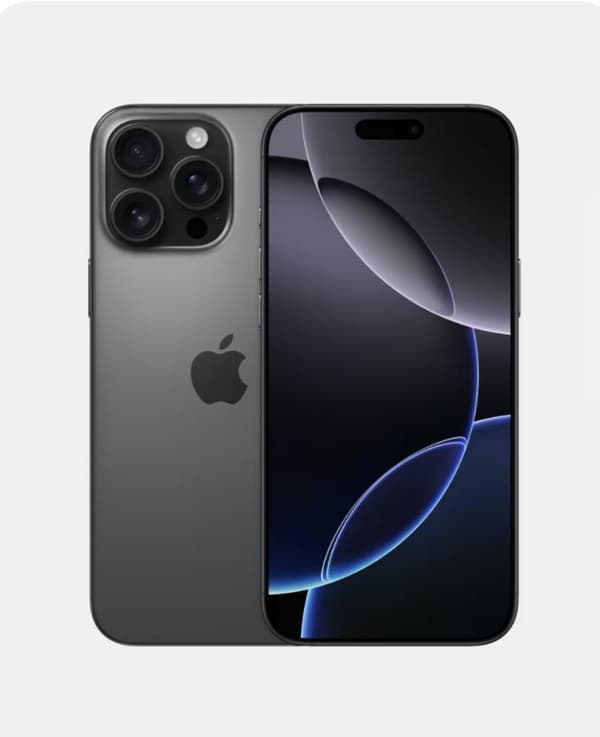 Apple iPhone 16 Pro Max - 256 GB - Svart titan-New