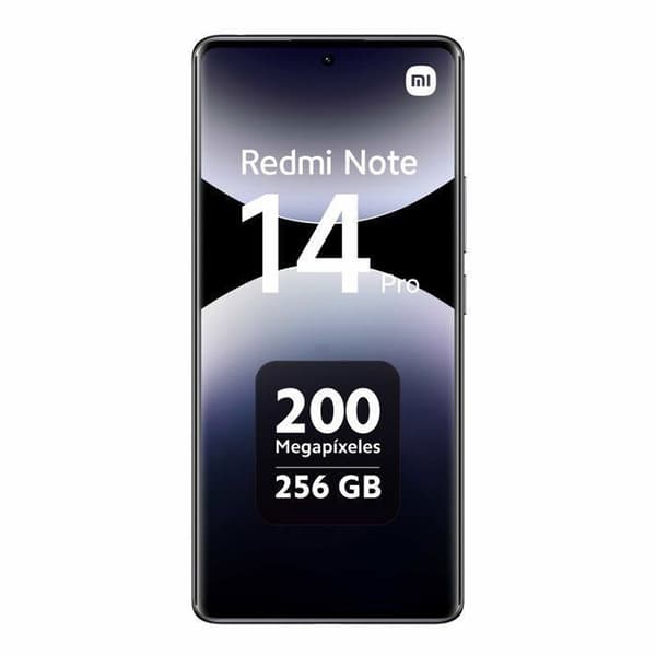 Xiaomi Redmi Note 14 Pro 4G Smartphone med 8G RAM 256G ROM - Svart
