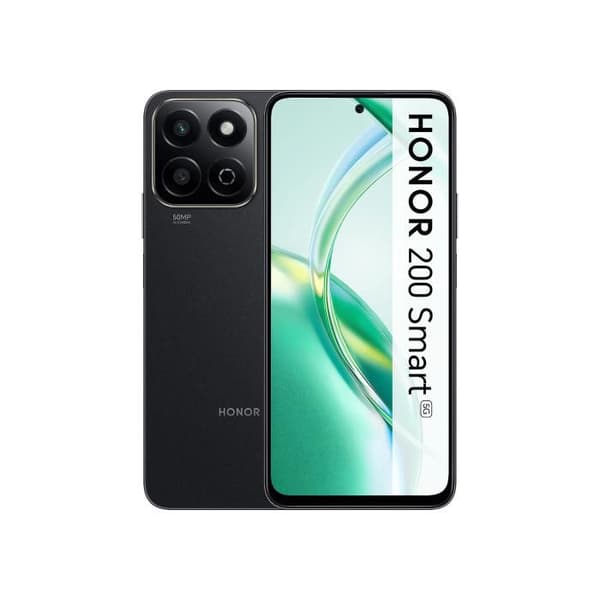 Honor 200 Smart 5G 4GB-256GB Svart (Midnight Black) Dual SIM