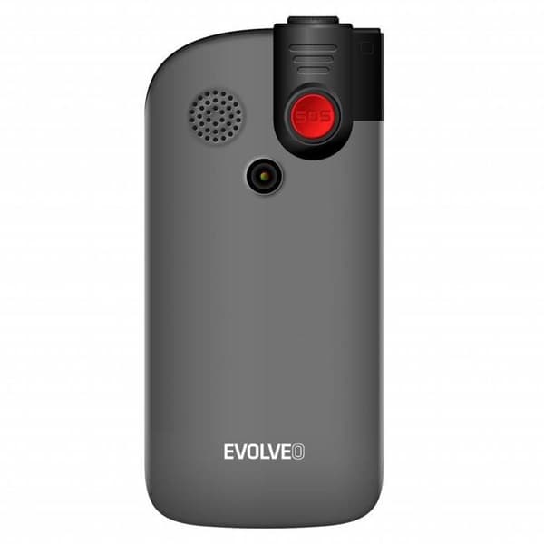 EVOLVEO EasyPhone FL silver with charging dock